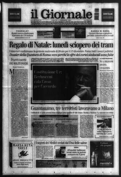 Il giornale : quotidiano del mattino